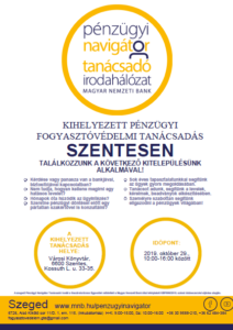 Szeged PNTI kitelepülés Szentesen 2022.09. hóban @ Szentes - Városi Könyvtár