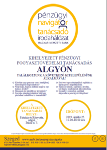 Szeged PNTI kitelepülés Csongrádon 2026.04. hóban @ Művelődési Központ