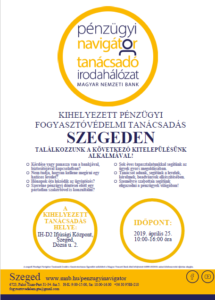 Szeged PNTI kitelepülés Csongrádon 2026.04. hóban @ Művelődési Központ