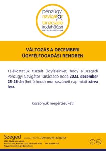 Szeged PNTI Iroda (ÚJ HELYSZÍNEN) @ Szeged PNTI