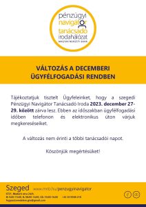 Szeged PNTI Iroda (ÚJ HELYSZÍNEN) @ Szeged PNTI